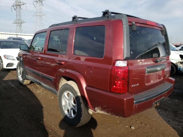 1J8HG48P97C591566 - 2007 JEEP COMMANDER 勃艮第红 照片 2