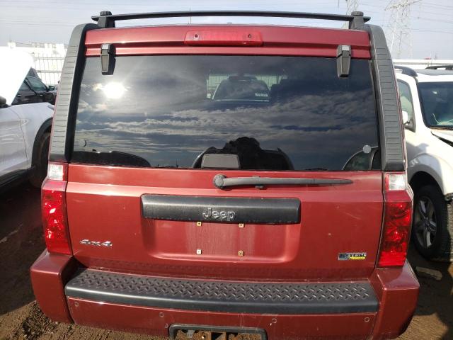 1J8HG48P97C591566 - 2007 JEEP COMMANDER 勃艮第红 照片 6