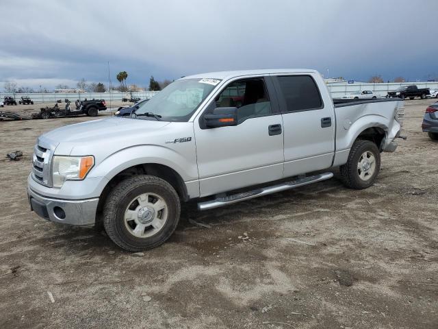 1FTEW1C82AFA02309 - 2010 FORD F150 SUPERCREW SILVER photo 1