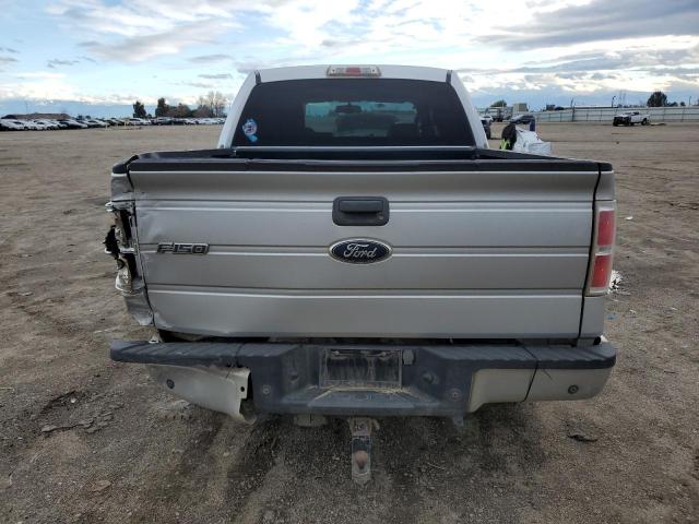 1FTEW1C82AFA02309 - 2010 FORD F150 SUPERCREW SILVER photo 6