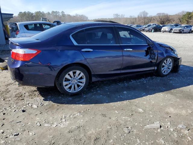 1HGCR2F7XDA094778 - 2013 HONDA ACCORD EX BLUE photo 3