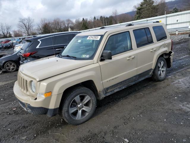 1C4NJRFB3GD802688 - 2016 JEEP PATRIOT LATITUDE TAN photo 1