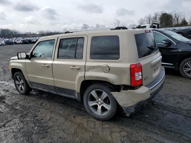 1C4NJRFB3GD802688 - 2016 JEEP PATRIOT LATITUDE TAN photo 2