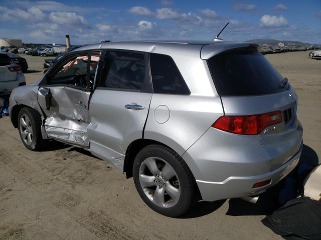 5J8TB18548A003990 - 2008 ACURA RDX TECHNOLOGY SILVER photo 2