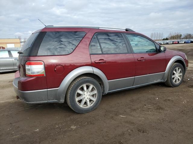 1FMDK02W48GA21512 - 2008 FORD TAURUS X SEL RED photo 3