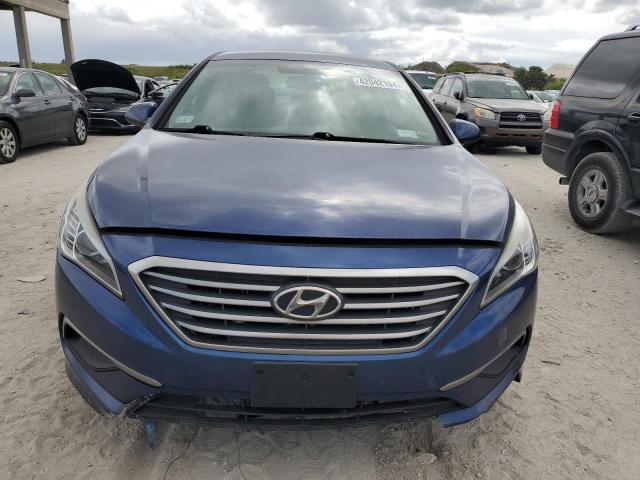 5NPE24AF1GH264433 - 2016 HYUNDAI SONATA SE BLUE photo 5