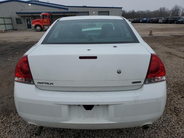 2G1WD5E34E1187178 - 2014 CHEVROLET IMPALA LIM POLICE WHITE photo 6