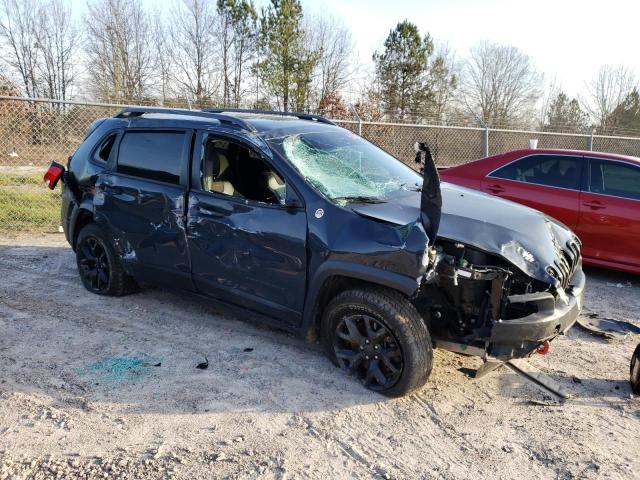 1C4PJMBS8HW621271 - 2017 JEEP CHEROKEE TRAILHAWK GRAY photo 4