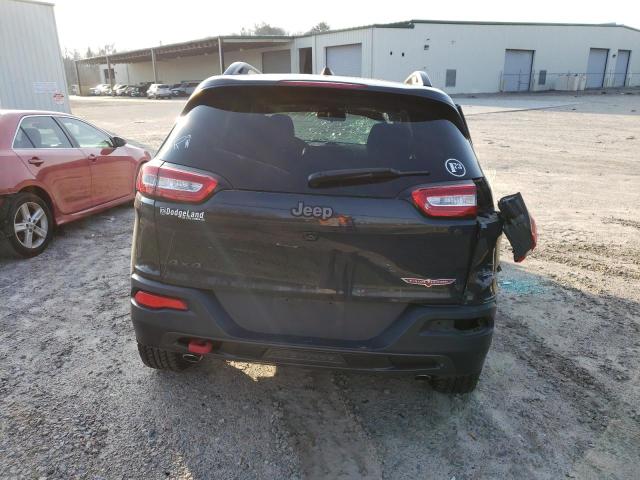 1C4PJMBS8HW621271 - 2017 JEEP CHEROKEE TRAILHAWK GRAY photo 6