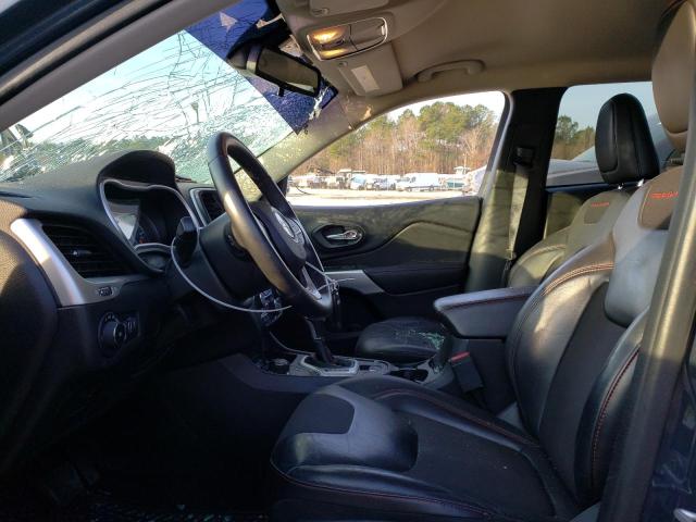 1C4PJMBS8HW621271 - 2017 JEEP CHEROKEE TRAILHAWK GRAY photo 7