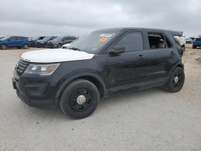 1FM5K8AT3JGC95199 - 2018 FORD EXPLORER POLICE INTERCEPTOR Qara foto 1