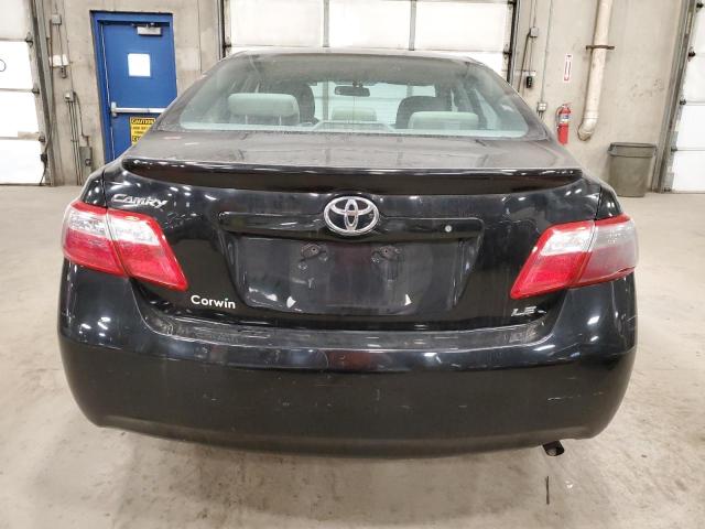 4T4BE46K19R066283 - 2009 TOYOTA CAMRY BASE BLACK photo 6