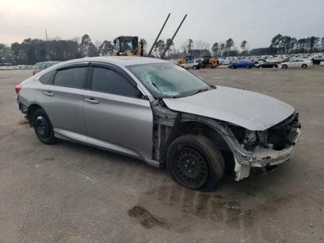 1HGCV2F64JA003793 - 2018 HONDA ACCORD EXL SILVER photo 4