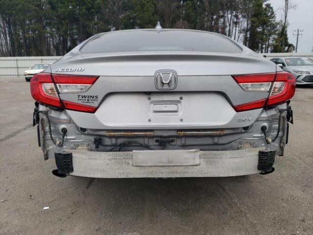 1HGCV2F64JA003793 - 2018 HONDA ACCORD EXL SILVER photo 6