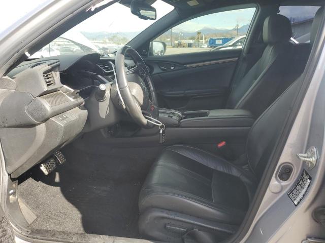 SHHFK7H95KU406651 - 2019 HONDA CIVIC SPORT TOURING SILVER photo 7