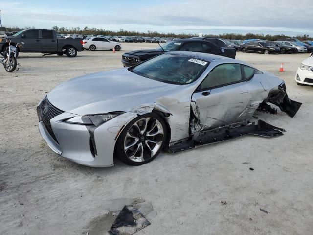 JTHHP5AY5JA005379 - 2018 LEXUS LC 500 SILVER photo 1