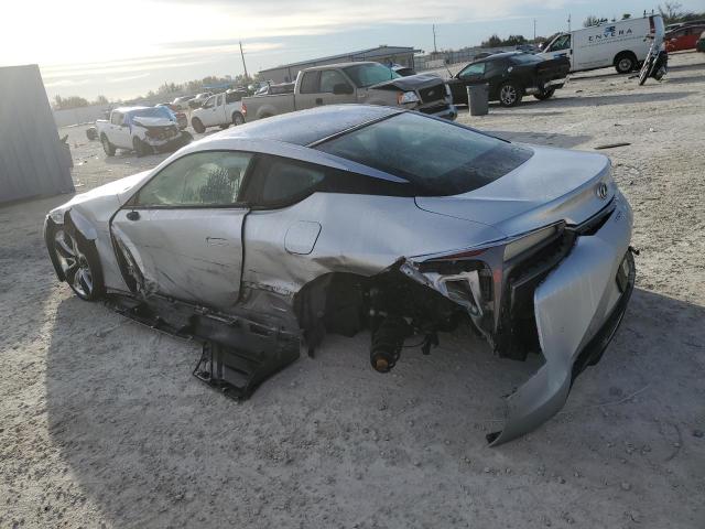 JTHHP5AY5JA005379 - 2018 LEXUS LC 500 SILVER photo 2