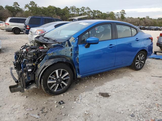 3N1CN8EV6NL839973 - 2022 NISSAN VERSA SV BLUE photo 1