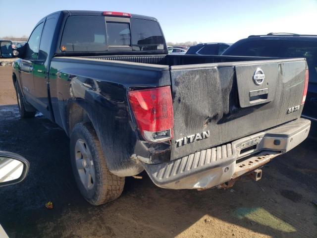 1N6BA06B56N540712 - 2006 NISSAN TITAN XE BLACK photo 2