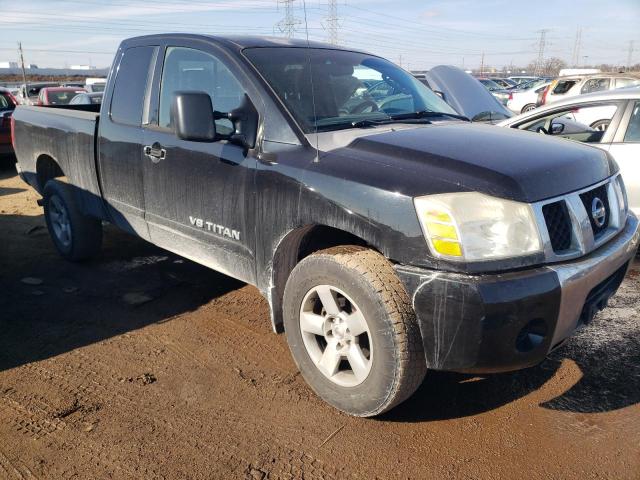 1N6BA06B56N540712 - 2006 NISSAN TITAN XE BLACK photo 4