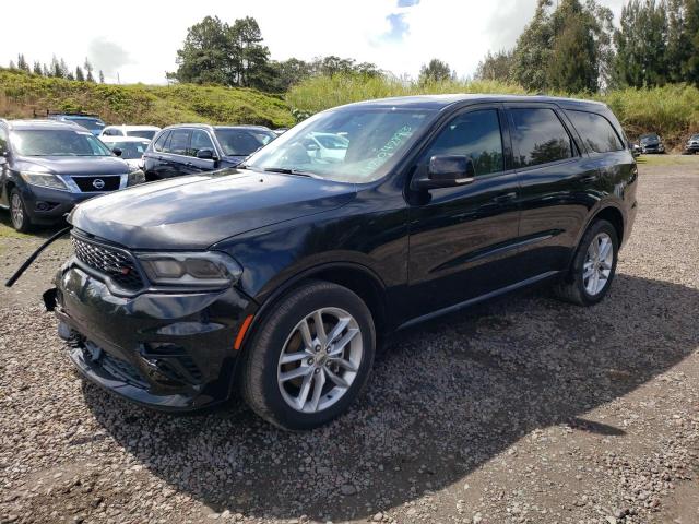 1C4RDJDG9NC132088 - 2022 DODGE DURANGO GT BLACK photo 1