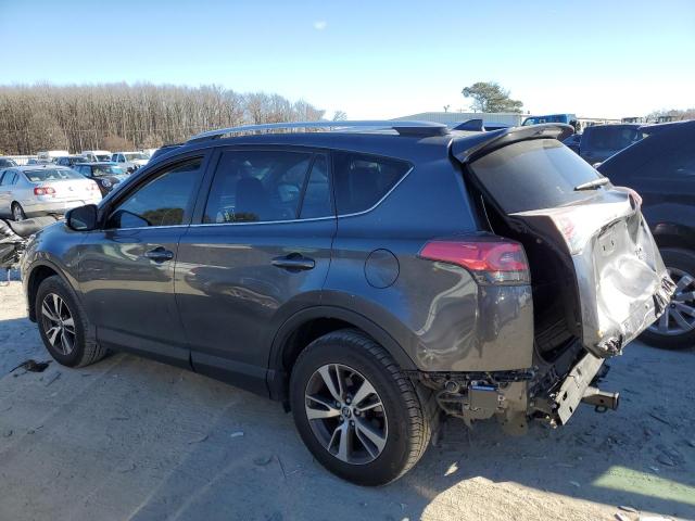 JTMRFREVXGD177026 - 2016 TOYOTA RAV4 XLE GRAY photo 2