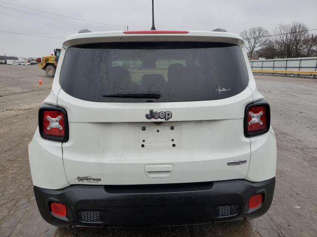 ZACNJABB4KPJ76454 - 2019 JEEP RENEGADE LATITUDE WHITE photo 6