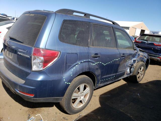 JF2SH6BCXAH784123 - 2010 SUBARU FORESTER XS BLUE photo 3