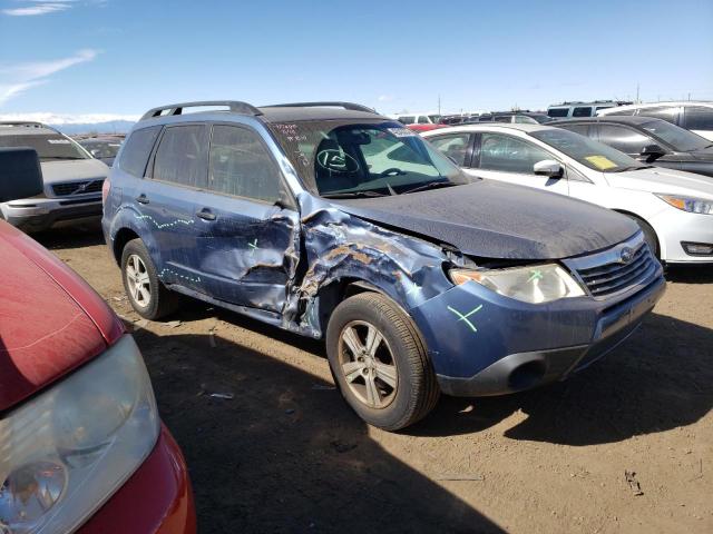 JF2SH6BCXAH784123 - 2010 SUBARU FORESTER XS Mavi foto 4
