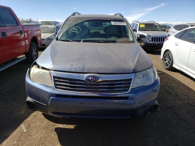 JF2SH6BCXAH784123 - 2010 SUBARU FORESTER XS Mavi foto 5