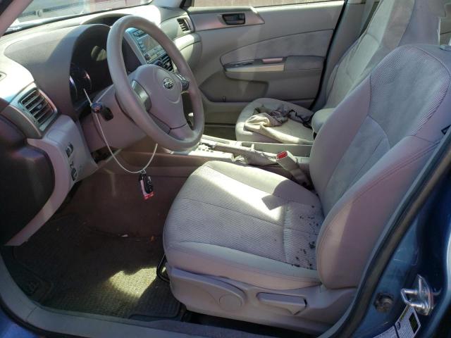 JF2SH6BCXAH784123 - 2010 SUBARU FORESTER XS Mavi foto 7
