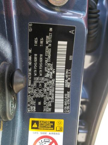 5TDKKRFH8GS129485 - 2016 TOYOTA HIGHLANDER XLE BLUE photo 14