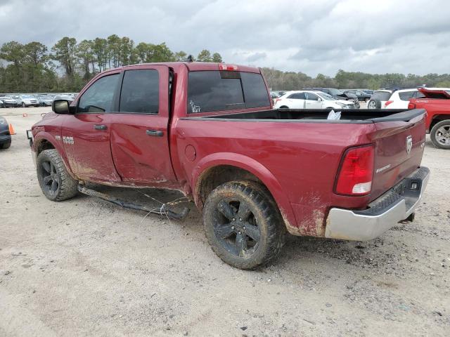 1C6RR7LT6FS739034 - 2015 RAM 1500 SLT RED photo 2