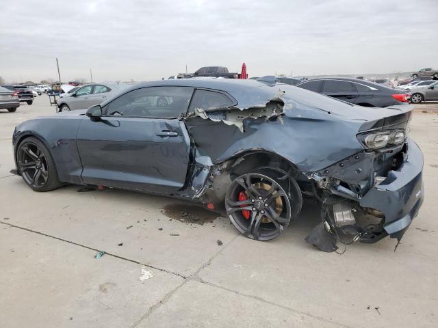 1G1FH1R79M0134531 - 2021 CHEVROLET CAMARO SS GRAY photo 2