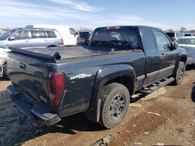 1GTDS196458282970 - 2005 GMC CANYON BLACK photo 3