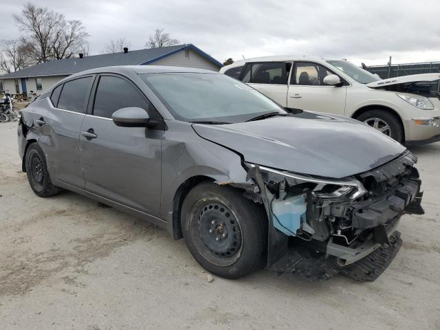 3N1AB8BV7LY241282 - 2020 NISSAN SENTRA S GRAY photo 4