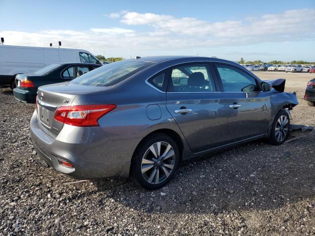 3N1AB7AP7KY414553 - 2019 NISSAN SENTRA S GRAY photo 3