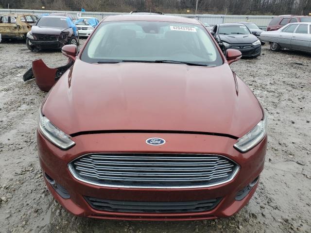 3FA6P0HDXER206047 - 2014 FORD FUSION SE ORANGE photo 5