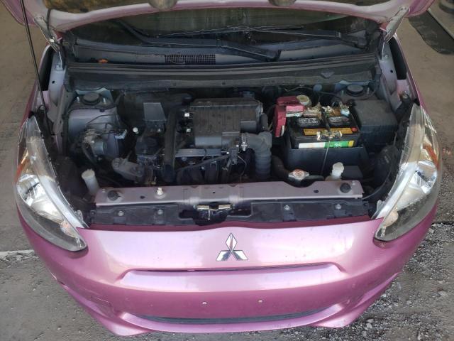 ML32A3HJ0FH042010 - 2015 MITSUBISHI MIRAGE DE PINK photo 11