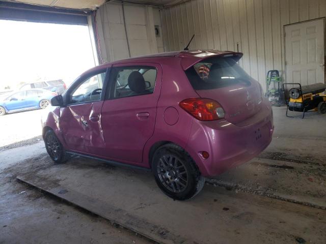 ML32A3HJ0FH042010 - 2015 MITSUBISHI MIRAGE DE PINK photo 2