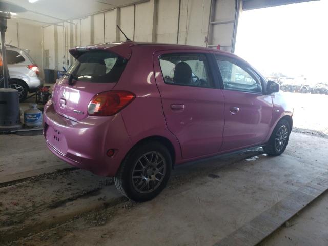 ML32A3HJ0FH042010 - 2015 MITSUBISHI MIRAGE DE PINK photo 3