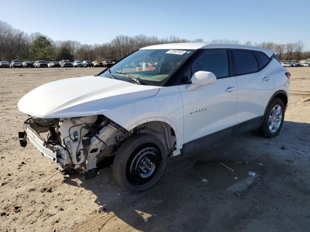 3GNKBBRA2LS665982 - 2020 CHEVROLET BLAZER 1LT WHITE photo 1