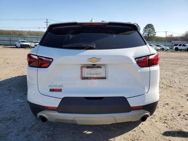 3GNKBBRA2LS665982 - 2020 CHEVROLET BLAZER 1LT WHITE photo 6