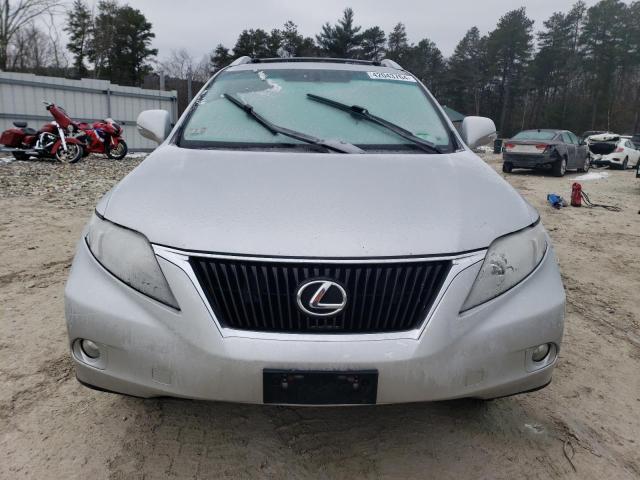 2T2BK1BA0BC096280 - 2011 LEXUS RX 350 SILVER photo 5