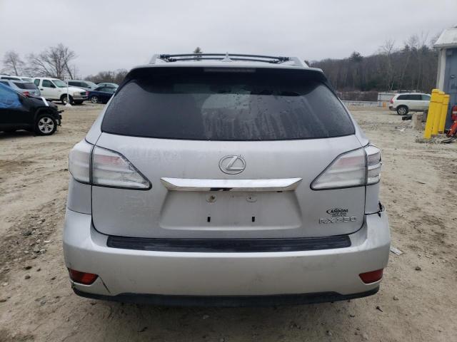 2T2BK1BA0BC096280 - 2011 LEXUS RX 350 SILVER photo 6