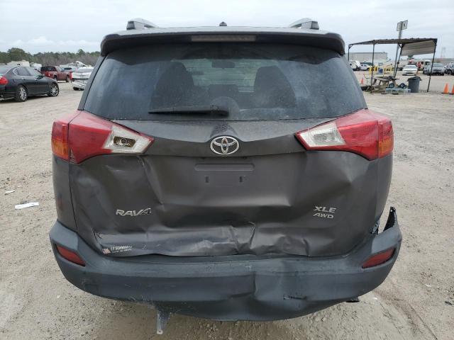 2T3RFREV5DW061330 - 2013 TOYOTA RAV4 XLE CHARCOAL photo 6