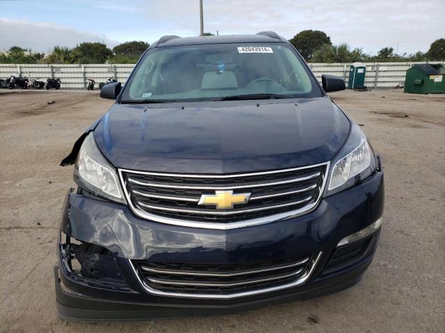 1GNKRFED0GJ242909 - 2016 CHEVROLET TRAVERSE LS BLUE photo 5