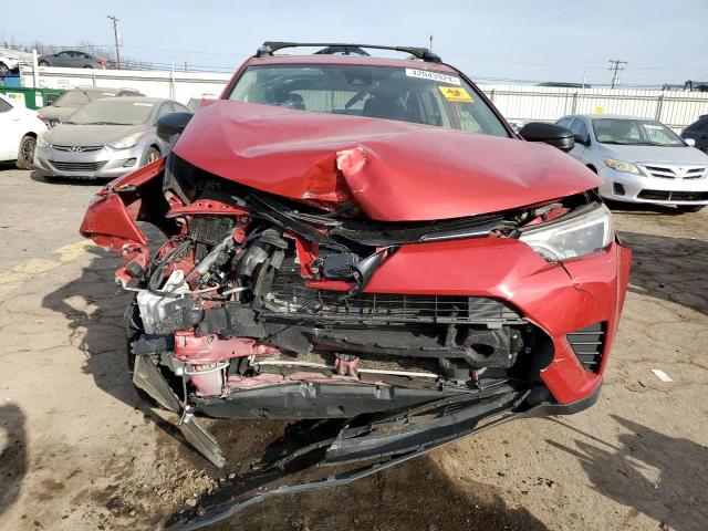 JTMZFREV5HJ130649 - 2017 TOYOTA RAV4 LE RED photo 5