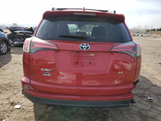 JTMZFREV5HJ130649 - 2017 TOYOTA RAV4 LE RED photo 6