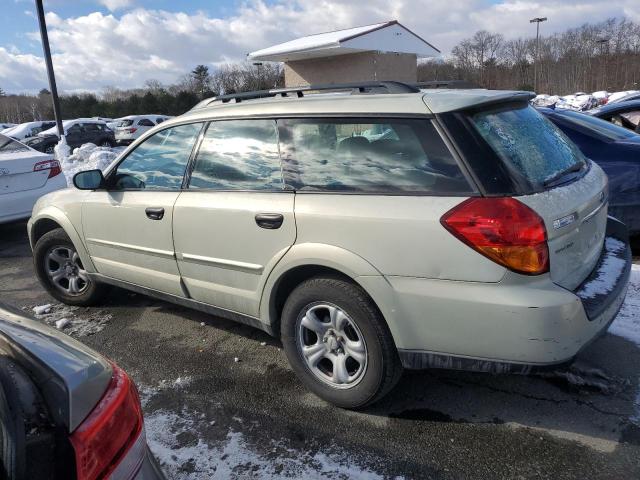 4S4BP61C777319831 - 2007 SUBARU OUTBACK OUTBACK 2.5I BEIGE photo 2